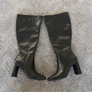 Madden Girl Black Heeled Boots